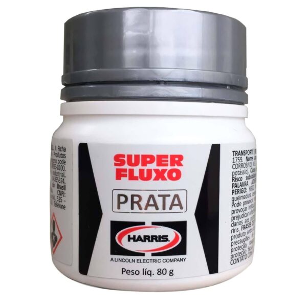 PRATA FLUXO 80G SOLDA FOSCOPER HARRIS